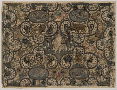 Orpheus Charming the Animals with His Lute by English School